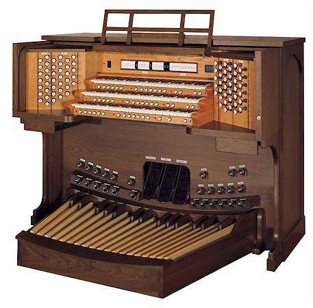 Allen Organ Renaissance Series 64 stop 3 manual - Allen - Piano Demo