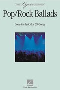 Picture of Pop/Rock Ballads - The Lyric Library