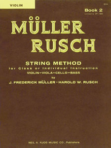 Muller-Rusch String Method Book 2-Violin