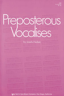 Picture of Preposterous Vocalises